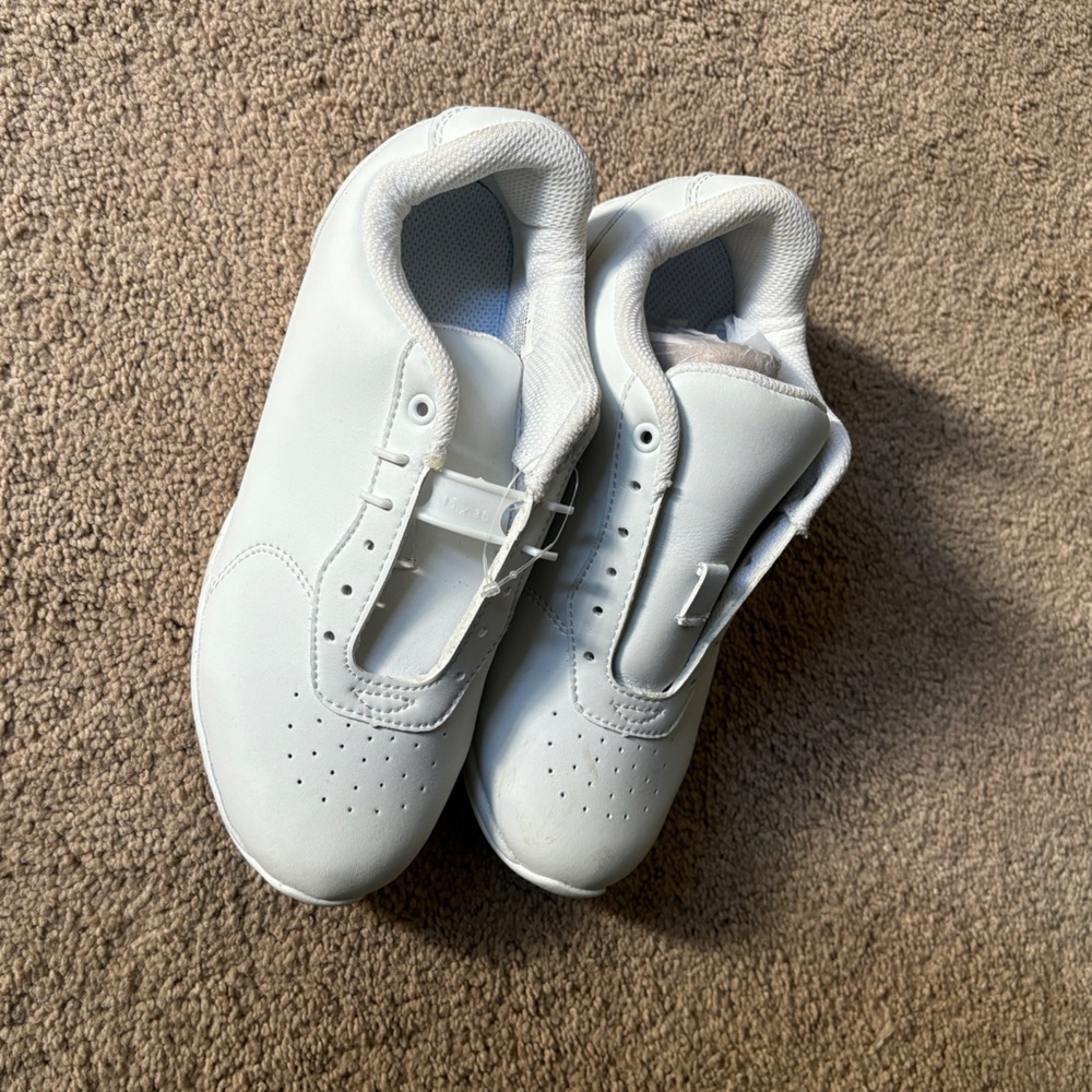Girls Champion White Cheer Sneakers